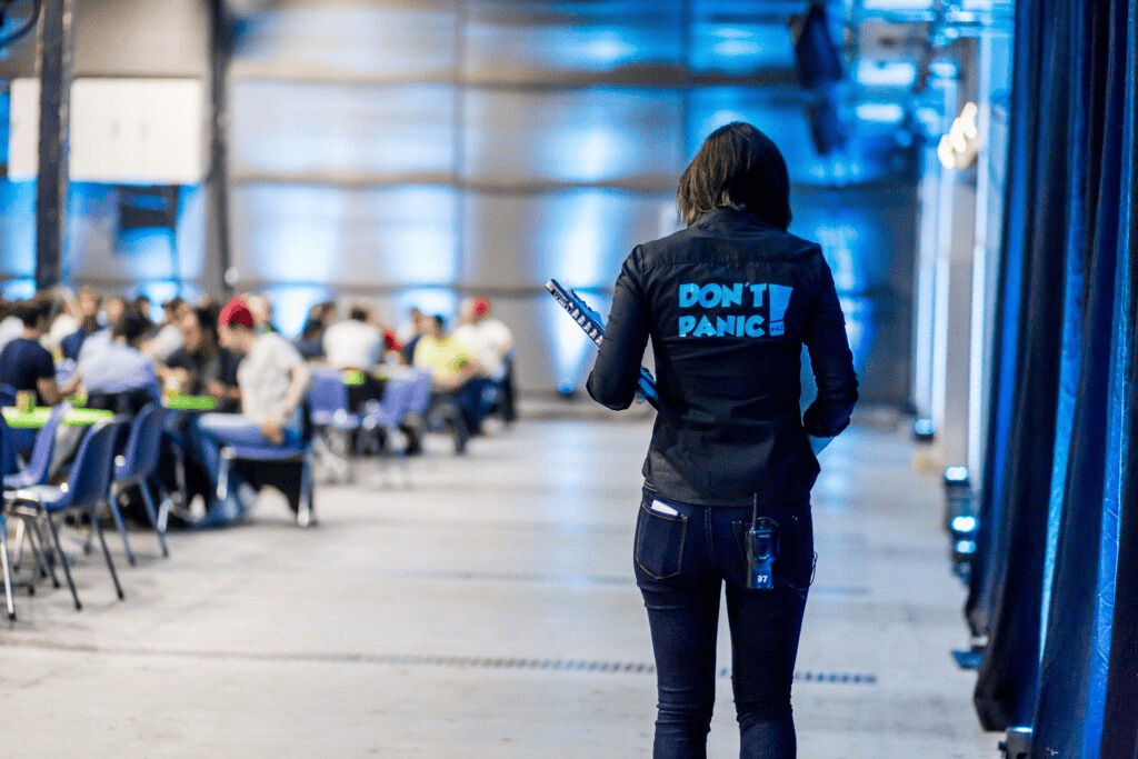 dont panic shirt in group